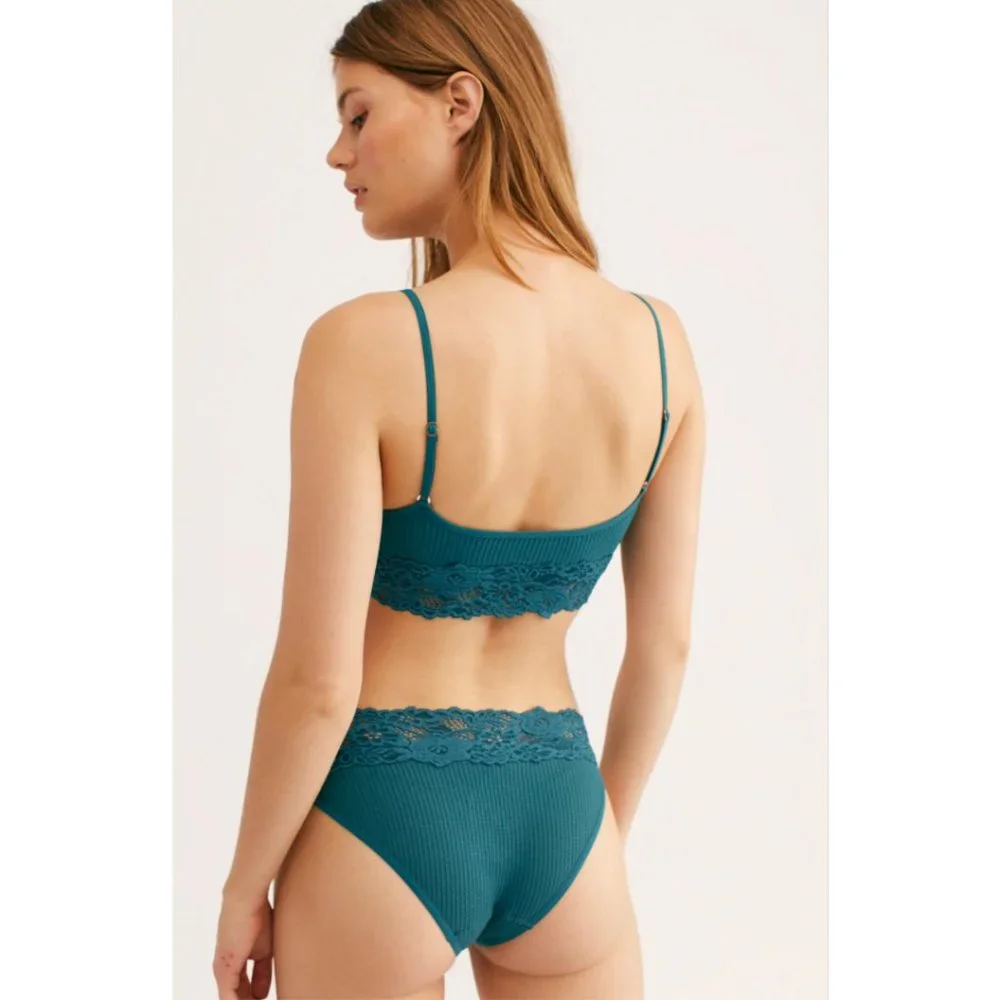 Free People Stevie Bra + Bikini Set NWOT